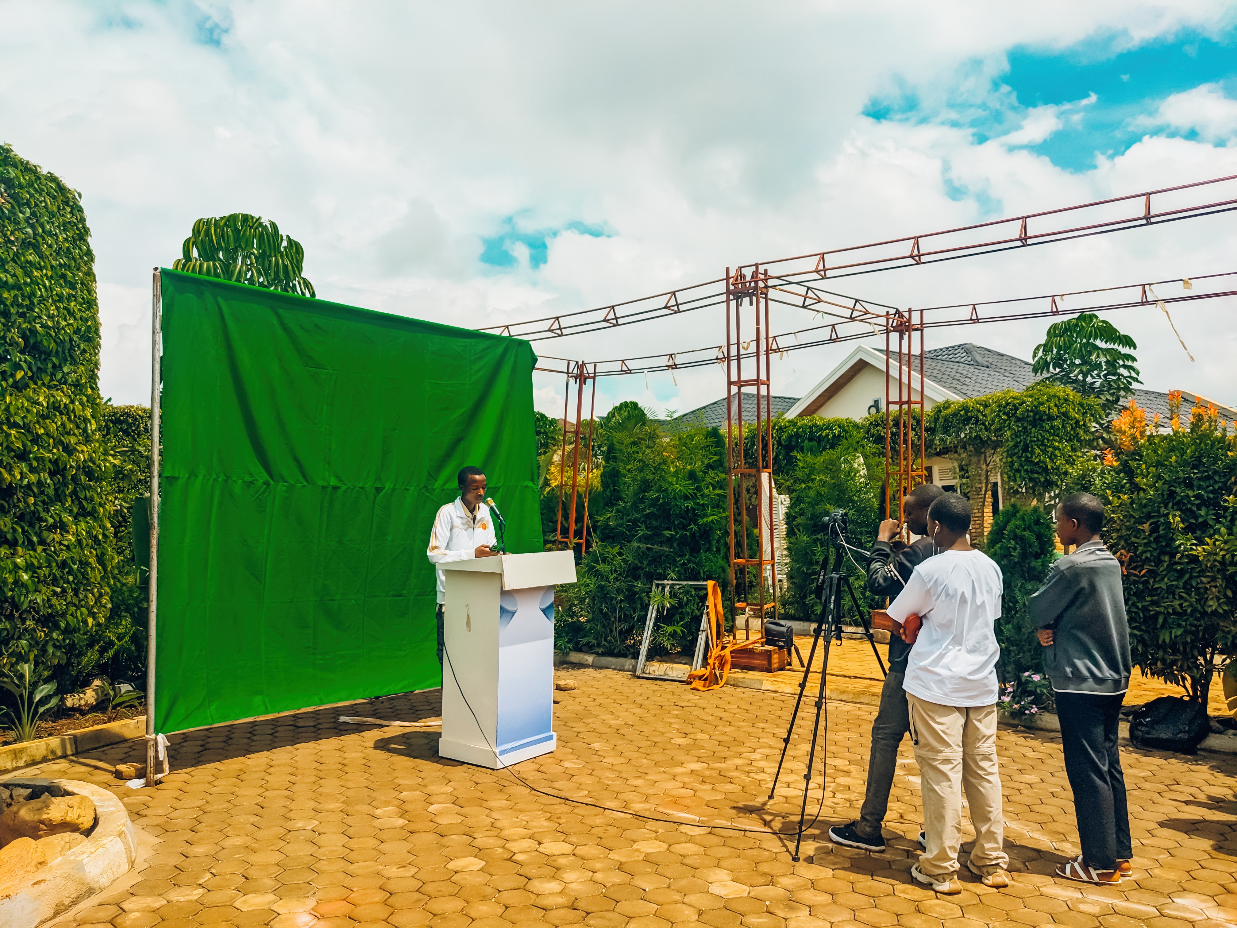 Green Screen Filming