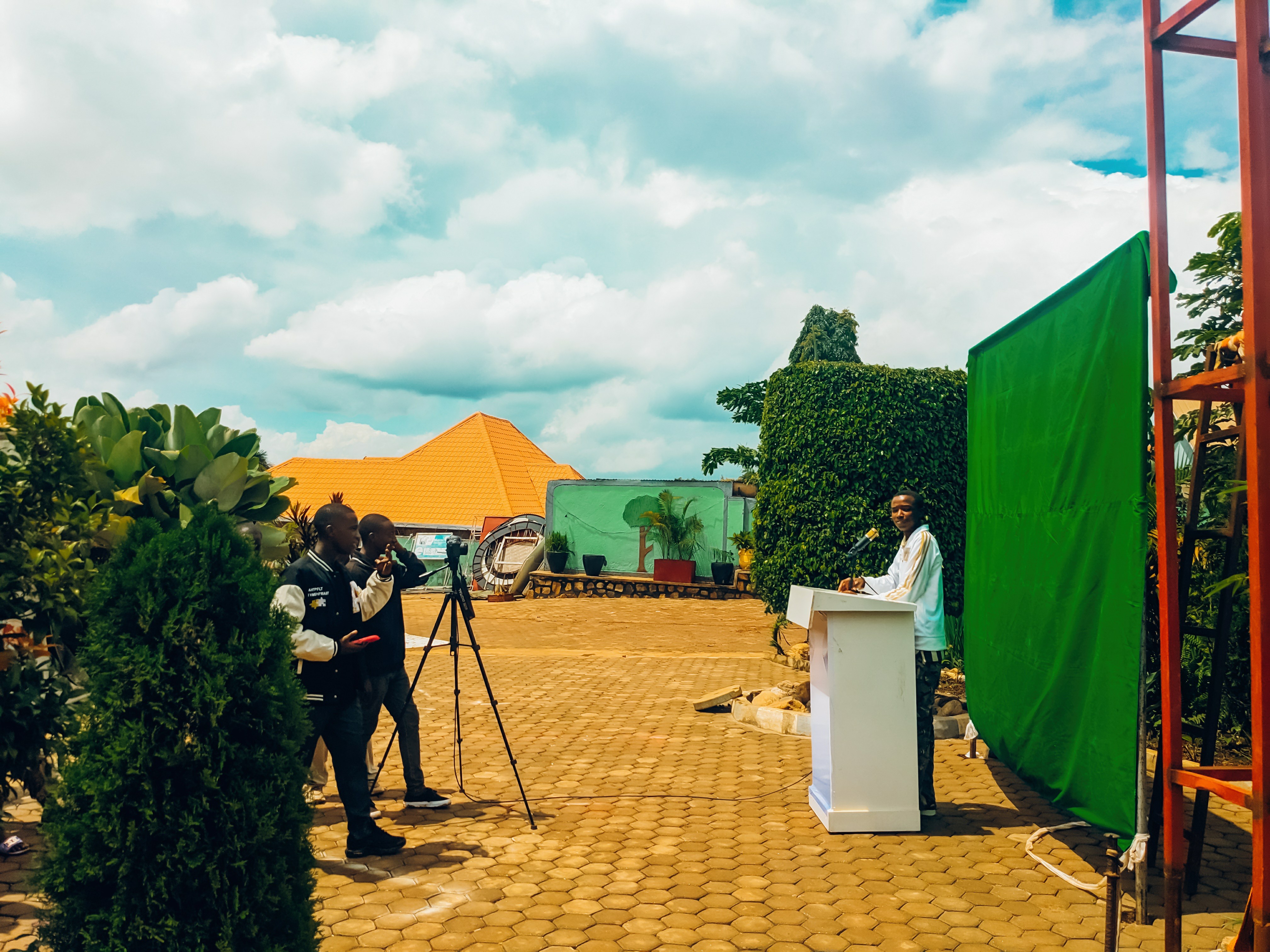 Green Screen Filming